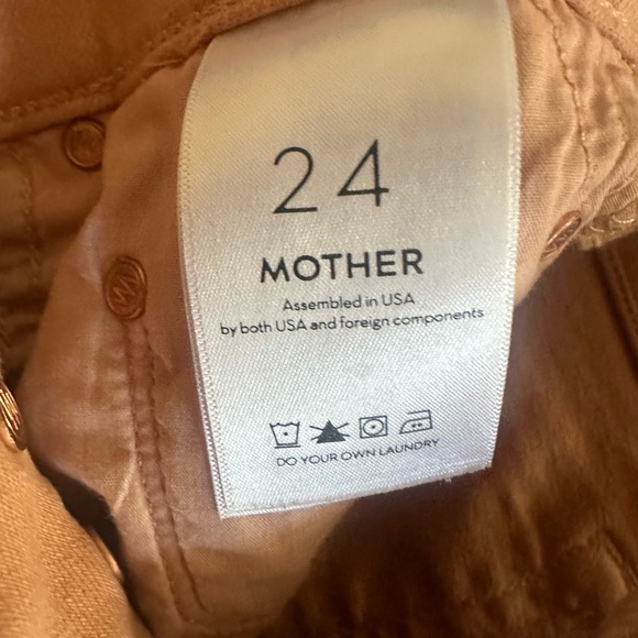 Mother The Tripper Toasted Nut Ankle Jeans Button Fly size 24 - Picture 6 of 12